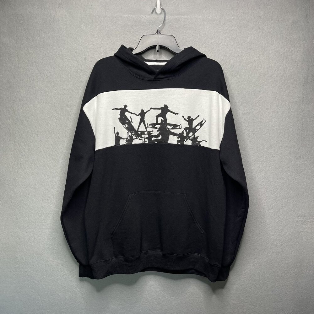 Michael Jacksons One Cirque Du Soleil Black Hoodie With Graphic Print L